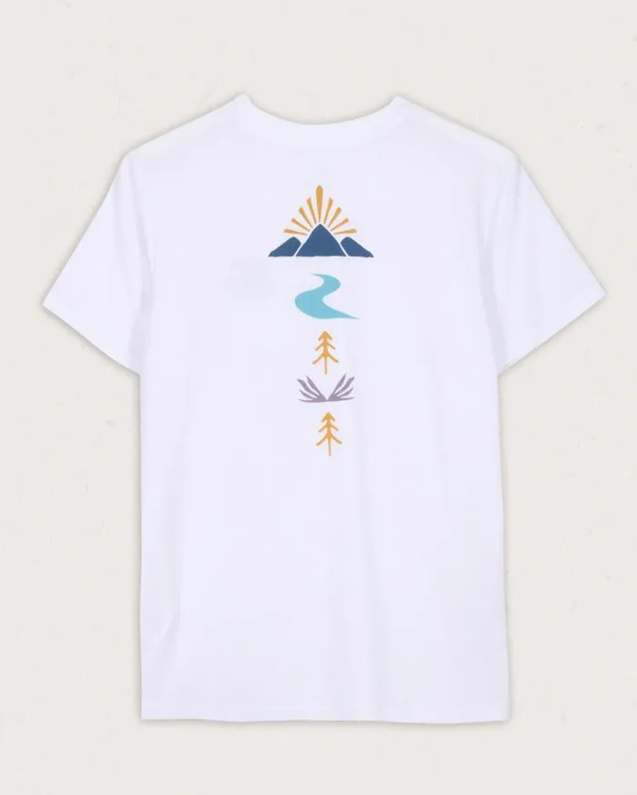 Passenger Clothing Be Free Recycled Active TShirt White Women Activewear