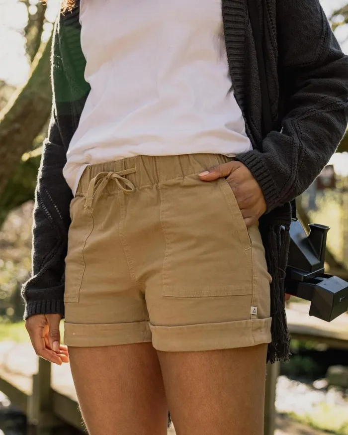 Passenger Clothing Carriso Organic Cotton Short Biscuit Women Shorts