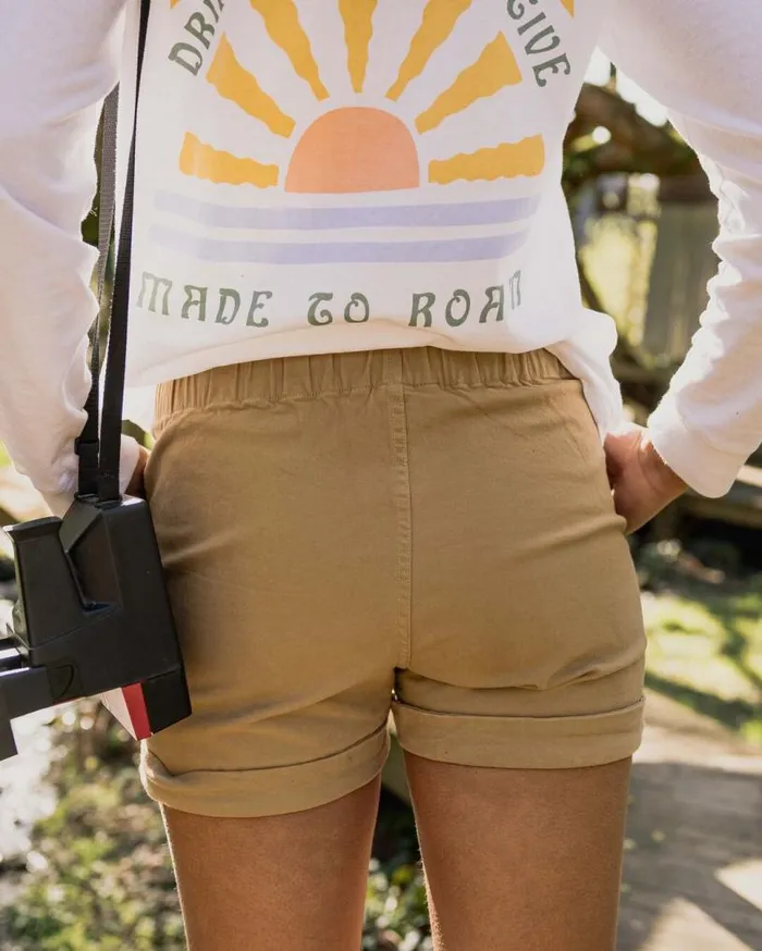 Passenger Clothing Carriso Organic Cotton Short Biscuit Women Shorts