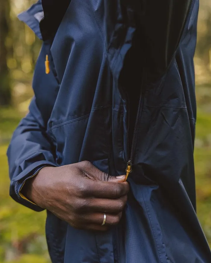 Passenger Clothing Echo Recycled Water Resistant Jacket Deep Navy Men Jackets