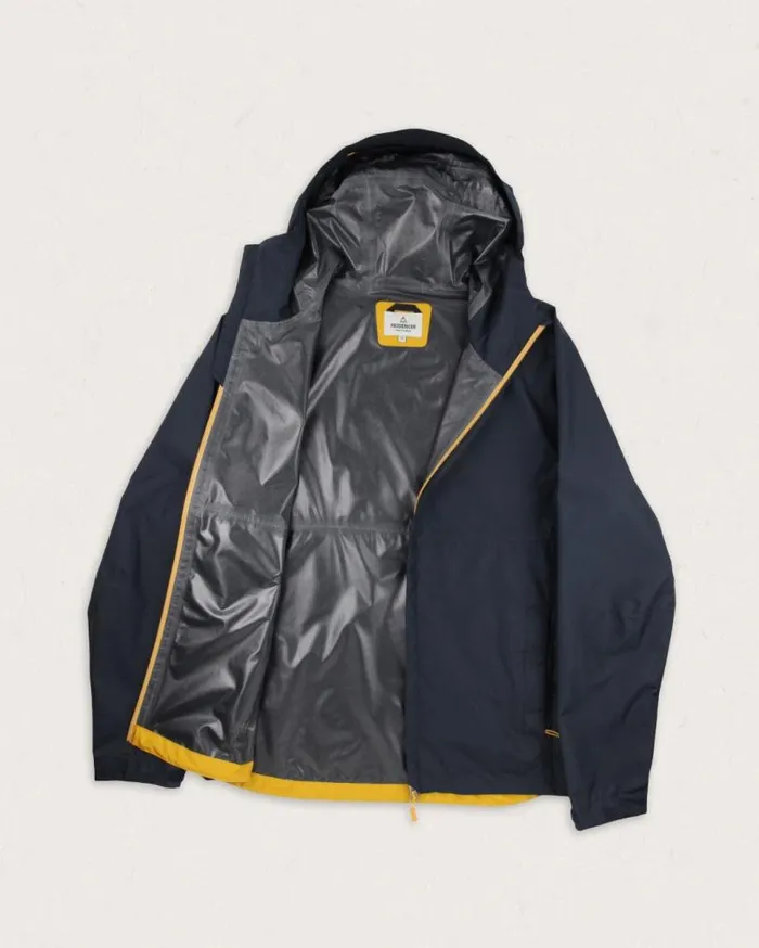 Passenger Clothing Echo Recycled Water Resistant Jacket Deep Navy Men Jackets