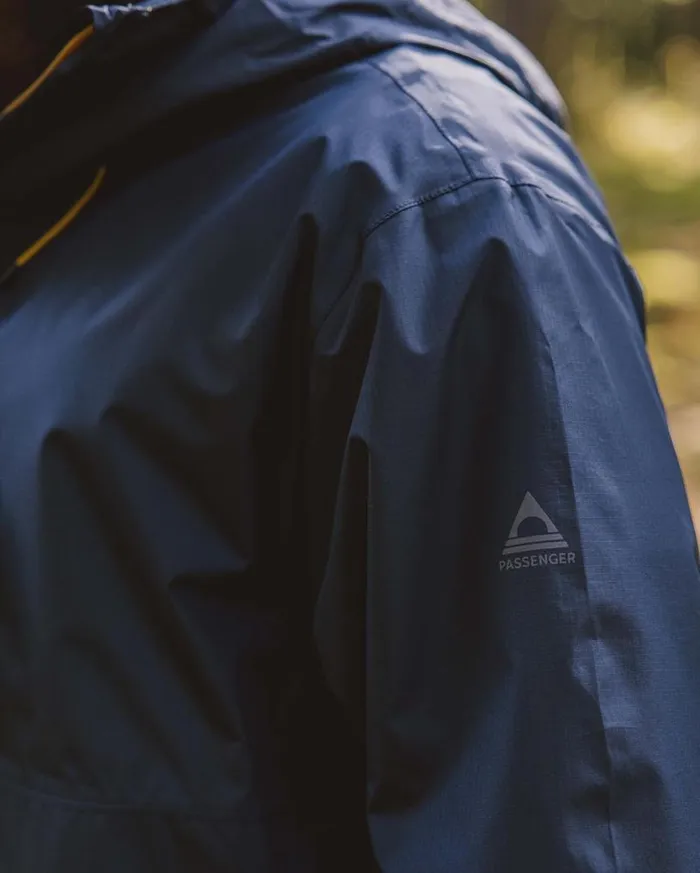 Passenger Clothing Echo Recycled Water Resistant Jacket Deep Navy Men Jackets