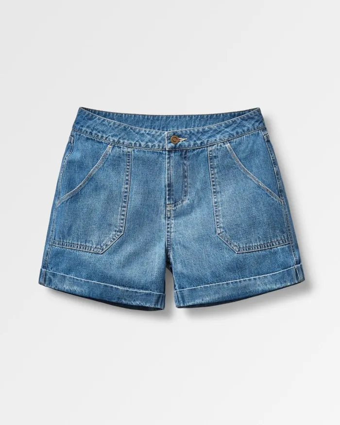 Passenger Clothing Essence Denim Short Washed Denim Women Shorts