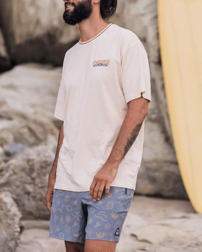 Passenger Clothing Lauca Recycled Relaxed Fit TShirt Birch Men TShirts and Vests