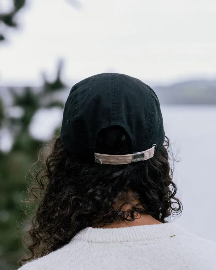 Passenger Clothing Love The Wild Recycled Cotton 5 Panel Cap Black WomenMen Caps and Hats