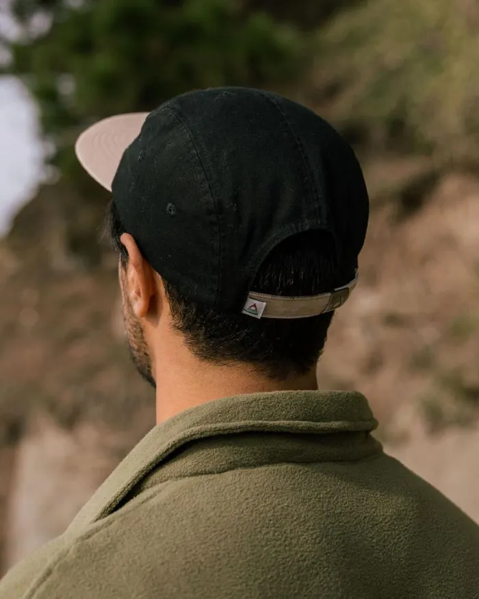 Passenger Clothing Love The Wild Recycled Cotton 5 Panel Cap Black WomenMen Caps and Hats