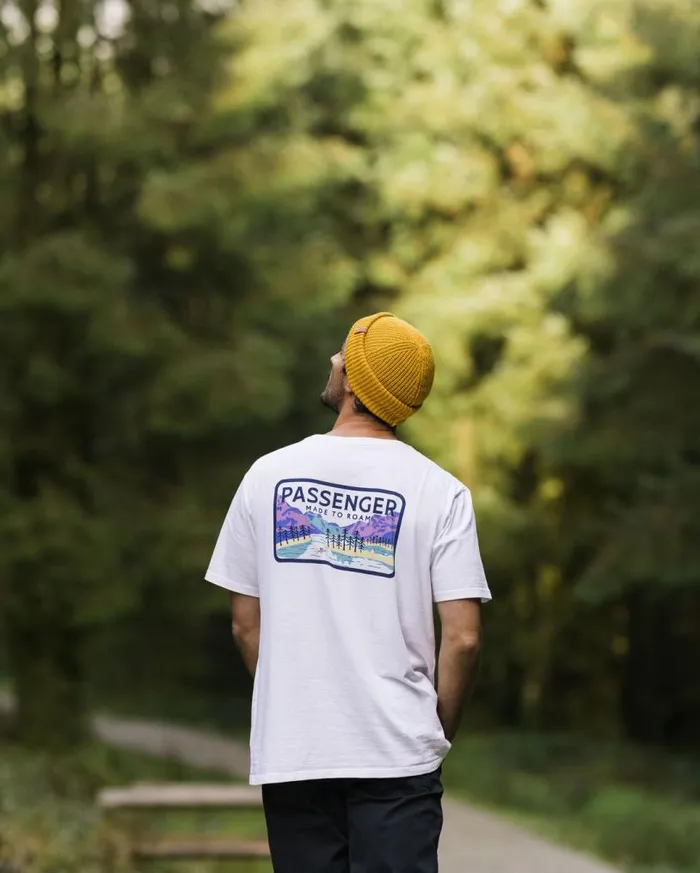 Passenger Clothing Love The Wild Recycled Cotton TShirt White WomenMen TShirts and Vests