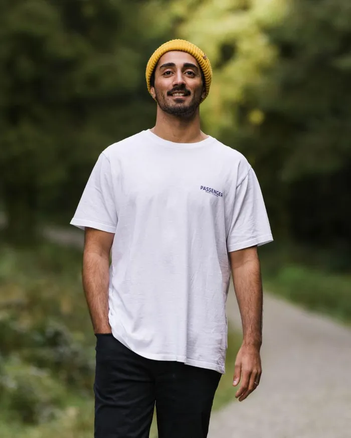 Passenger Clothing Love The Wild Recycled Cotton TShirt White WomenMen TShirts and Vests