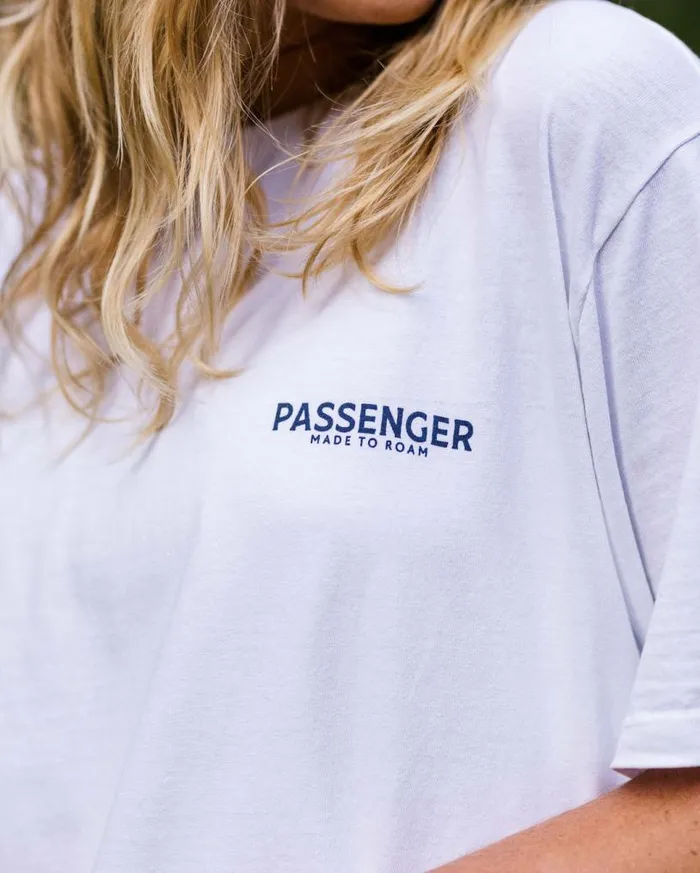 Passenger Clothing Love The Wild Recycled Cotton TShirt White WomenMen TShirts and Vests