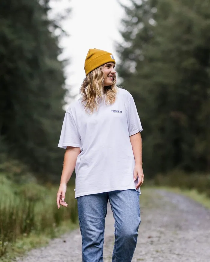 Passenger Clothing Love The Wild Recycled Cotton TShirt White WomenMen TShirts and Vests