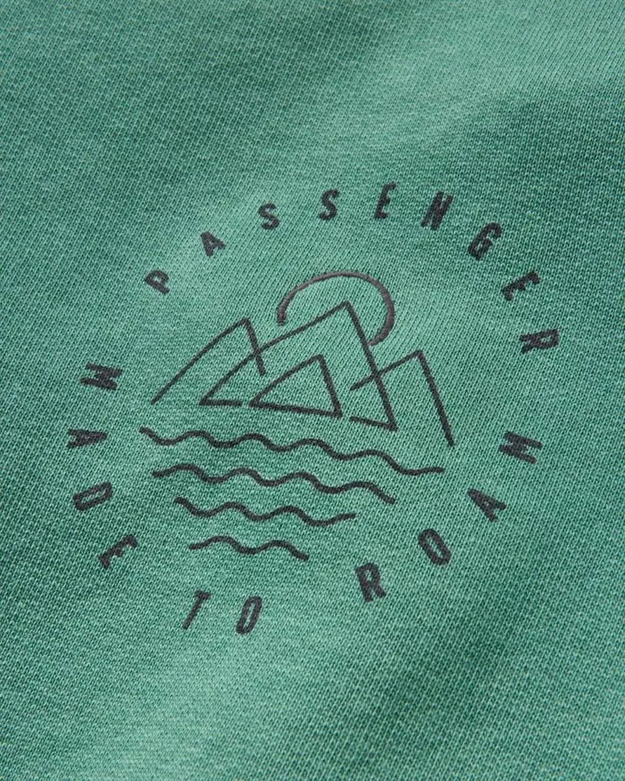 Passenger Clothing Remote Sweatshirt Green Spruce Women Hoodies and Sweatshirts