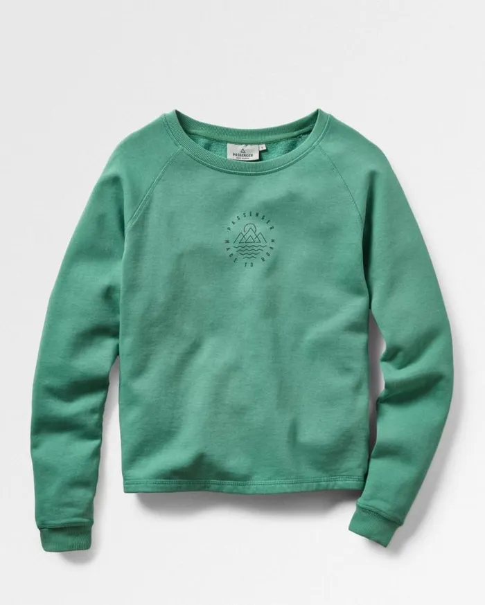 Passenger Clothing Remote Sweatshirt Green Spruce Women Hoodies and Sweatshirts