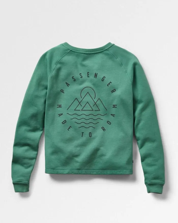Passenger Clothing Remote Sweatshirt Green Spruce Women Hoodies and Sweatshirts