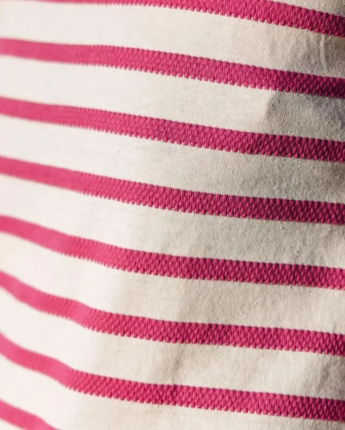 Passenger Clothing Sage Stripe Vest Fuchsia Women Tops and TShirts