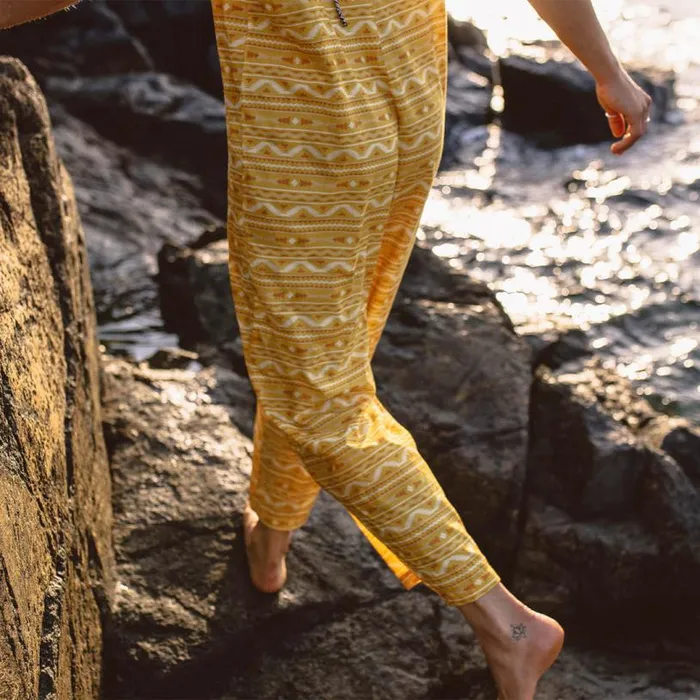 Passenger Clothing Spirit Jumpsuit Ochre Yellow Sol Women Dungarees and Trousers