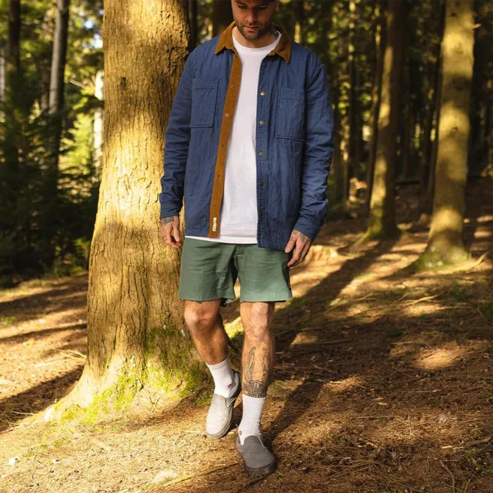 Passenger Clothing Traveller All Purpose Shorts Leaf Green Men Shorts