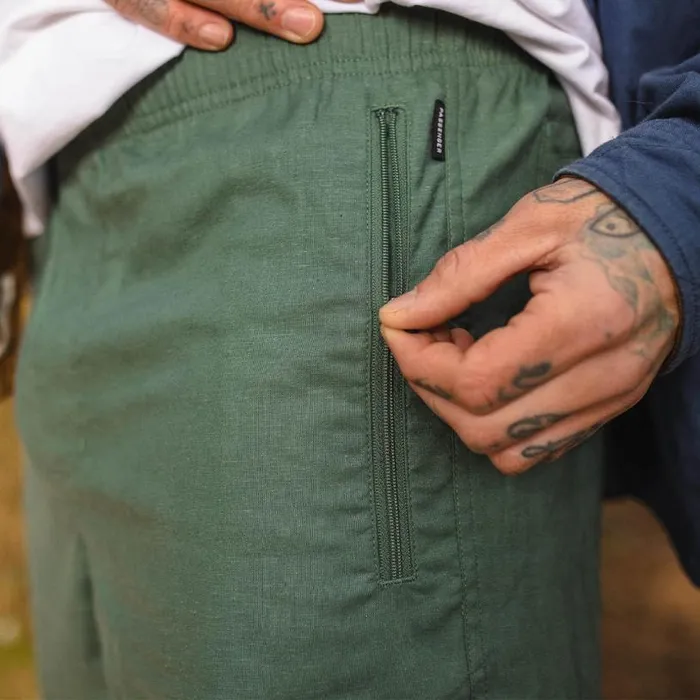 Passenger Clothing Traveller All Purpose Shorts Leaf Green Men Shorts