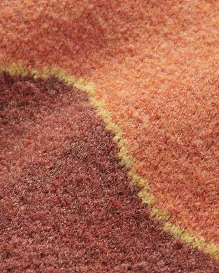 Passenger Clothing Vista Recycled Oversized Knitted Jumper Amber Gold Women Knitwear