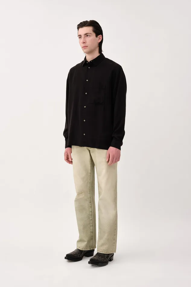 Penzo 8211 Black Men Shirts Wonhundred