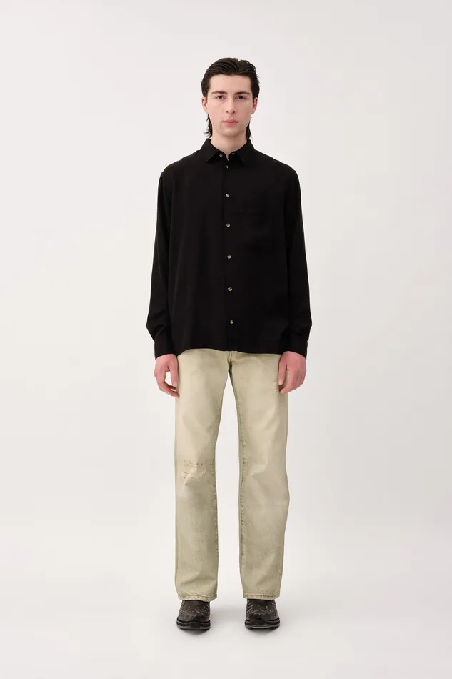 Penzo 8211 Black Men Shirts Wonhundred