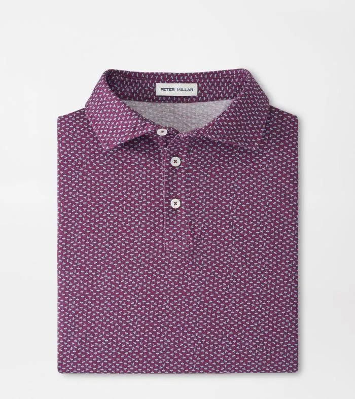 Peter Millar Polos Men Pilot Mill Dragonfly Printed ShortSleeve Polo