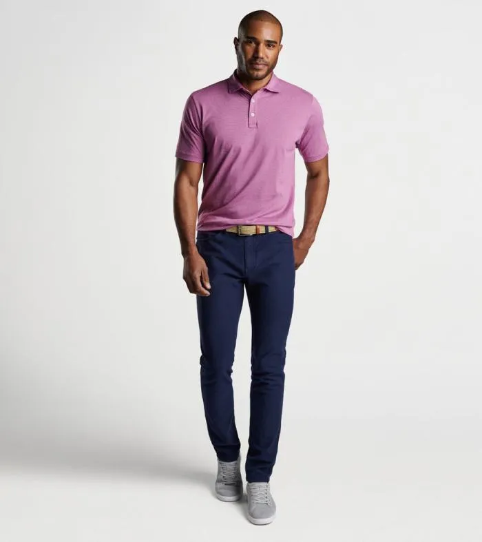 Peter Millar Polos Men Pilot Mill Haynes Stripe ShortSleeve Polo