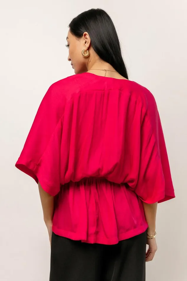 Pettra Blouse In Pink 8211 FINAL SALE Pink Women Bohme Blouses