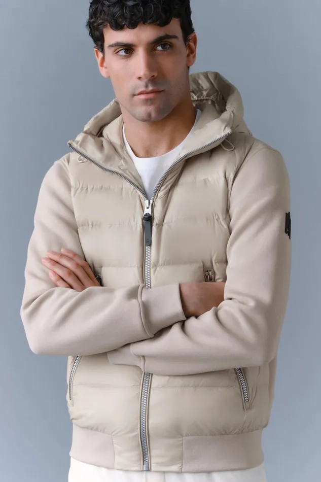 Puffer Men Mackage FRANKR Hybrid Jacket With Hood Trench Puffer Men Mackage FRANKR Hybrid Jacket With Hood Trench