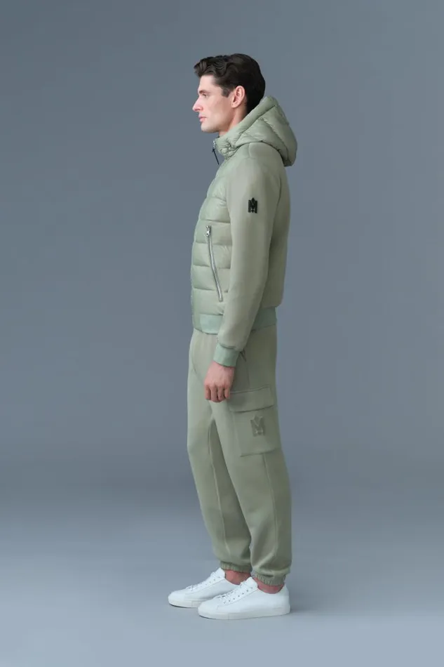 Puffer Men Mackage FRANKR Hybrid Jacket With Hood Trench Puffer Men Mackage FRANKR Hybrid Jacket With Hood Trench