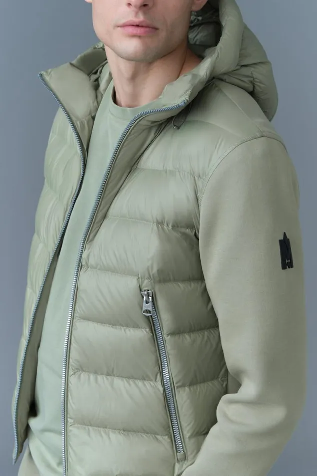 Puffer Men Mackage FRANKR Hybrid Jacket With Hood Trench Puffer Men Mackage FRANKR Hybrid Jacket With Hood Trench
