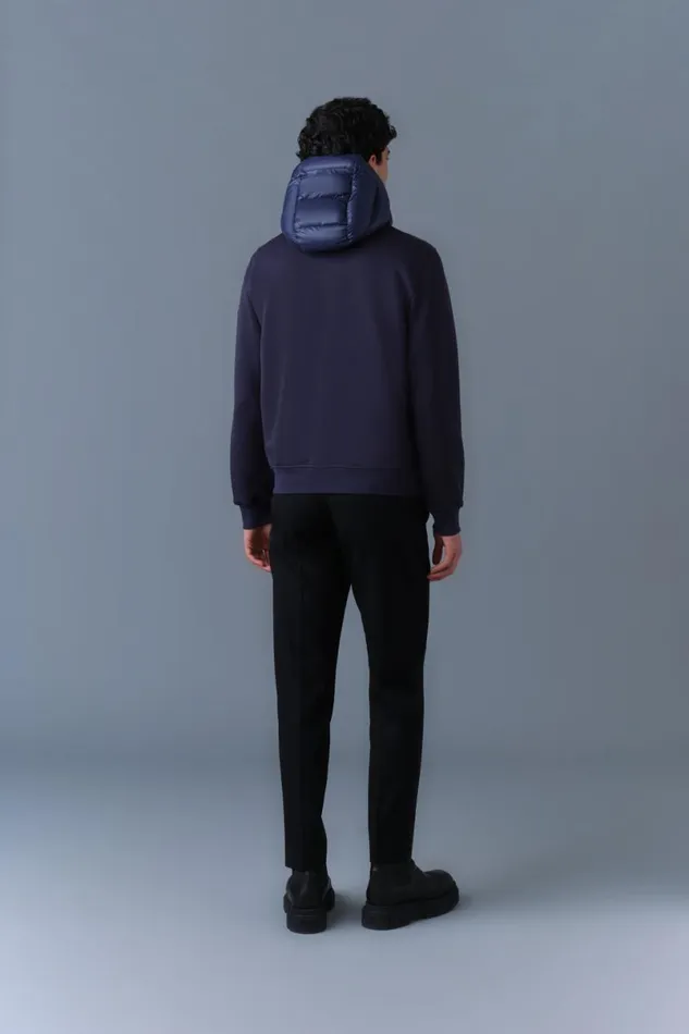 Puffer Men Mackage FRANKR Hybrid Jacket With Hood Trench Puffer Men Mackage FRANKR Hybrid Jacket With Hood Trench