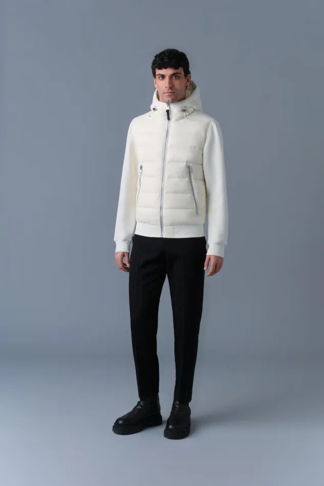 Puffer Men Mackage FRANKR Hybrid Jacket With Hood Trench Puffer Men Mackage FRANKR Hybrid Jacket With Hood Trench