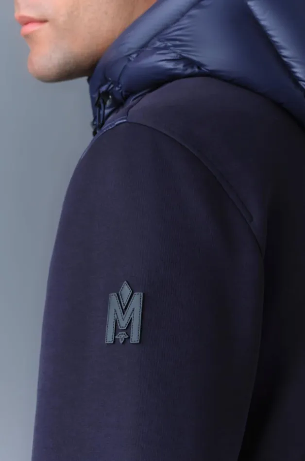Puffer Men Mackage FRANKR Hybrid Jacket With Hood Trench Puffer Men Mackage FRANKR Hybrid Jacket With Hood Trench