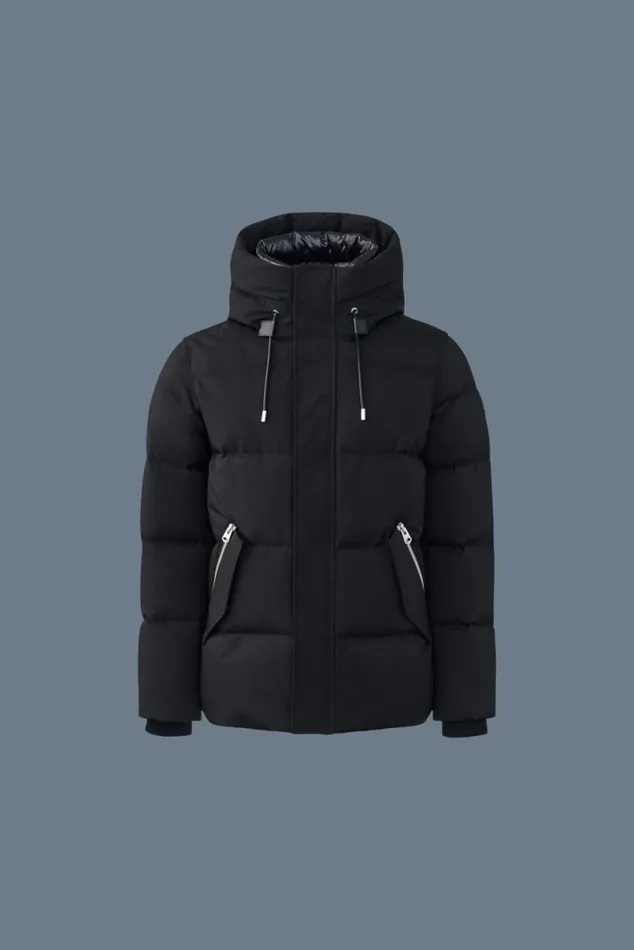 Puffer Men Mackage GRAYDON 2in1 Lustrous Light Down Jacket Trench