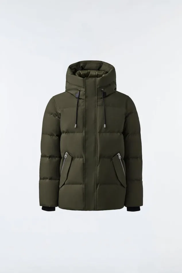 Puffer Men Mackage GRAYDON 2in1 Lustrous Light Down Jacket Trench