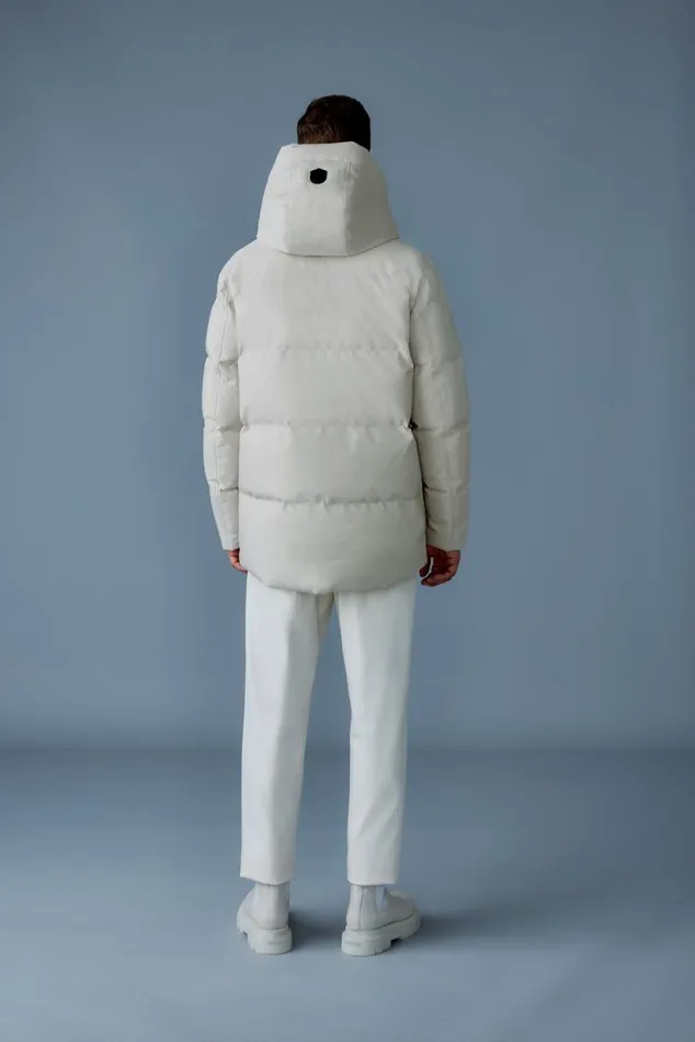 Puffer Men Mackage GRAYDON 2in1 Lustrous Light Down Jacket Trench