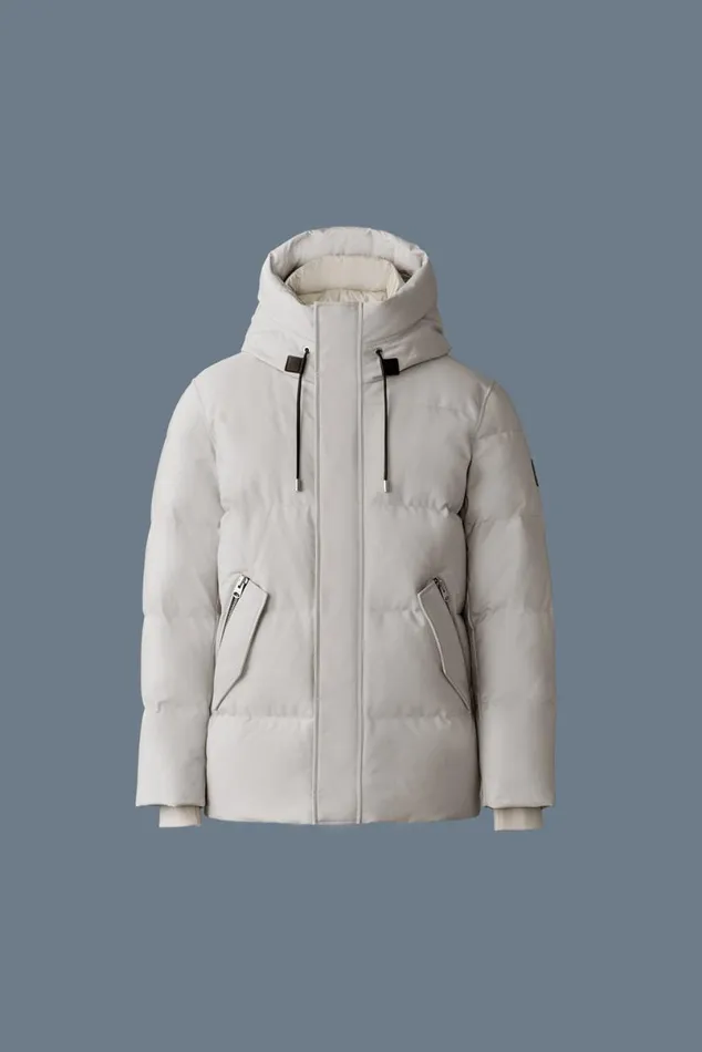 Puffer Men Mackage GRAYDON 2in1 Lustrous Light Down Jacket Trench