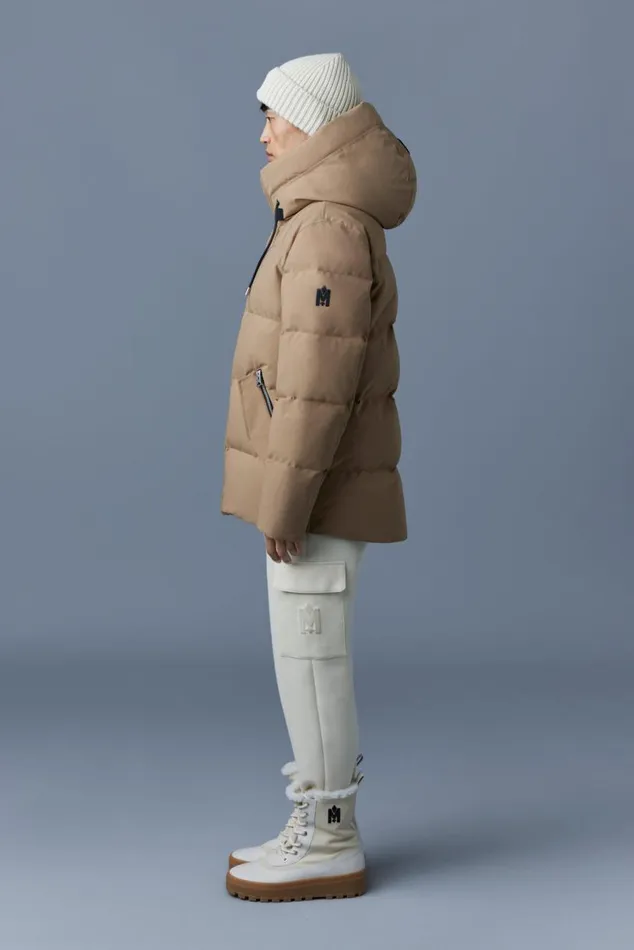 Puffer Men Mackage GRAYDON 2in1 Lustrous Light Down Jacket Trench