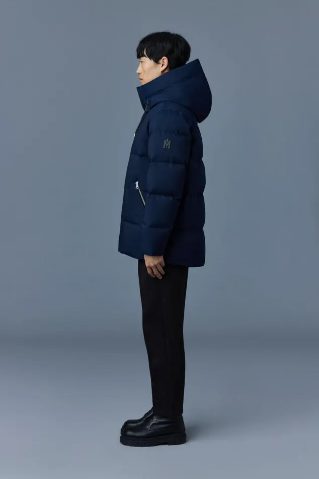 Puffer Men Mackage GRAYDON 2in1 Lustrous Light Down Jacket Trench