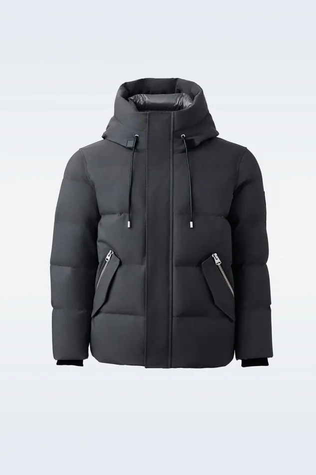 Puffer Men Mackage GRAYDON 2in1 Lustrous Light Down Jacket Trench