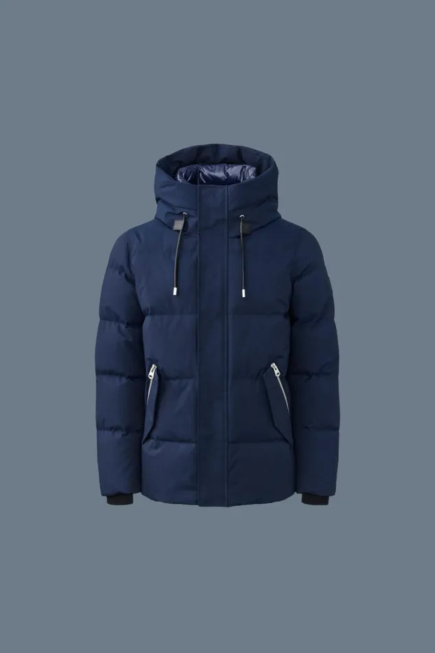 Puffer Men Mackage GRAYDON 2in1 Lustrous Light Down Jacket Trench