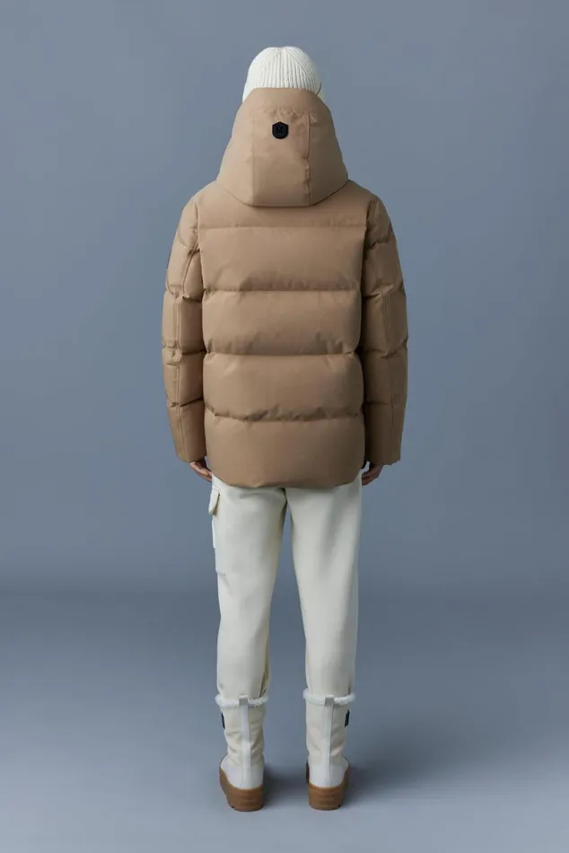 Puffer Men Mackage GRAYDON 2in1 Lustrous Light Down Jacket Trench