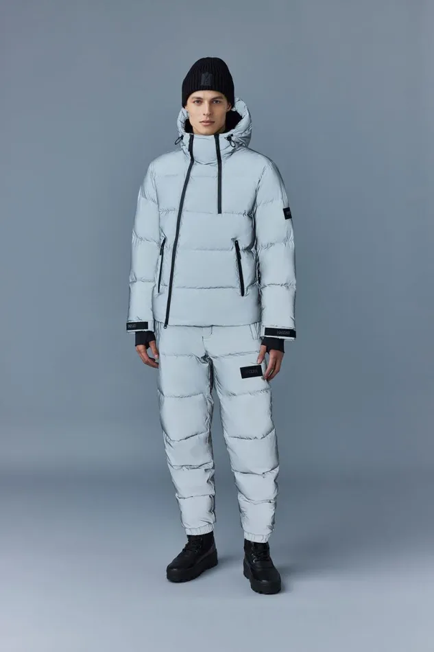 Puffer Men Mackage KENJIRF Down Ski Jacket With Reflective Shell Reflective Puffer Men Mackage KENJIRF Down Ski Jacket With Reflective Shell Reflective