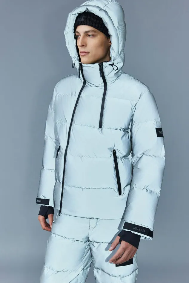 Puffer Men Mackage KENJIRF Down Ski Jacket With Reflective Shell Reflective Puffer Men Mackage KENJIRF Down Ski Jacket With Reflective Shell Reflective