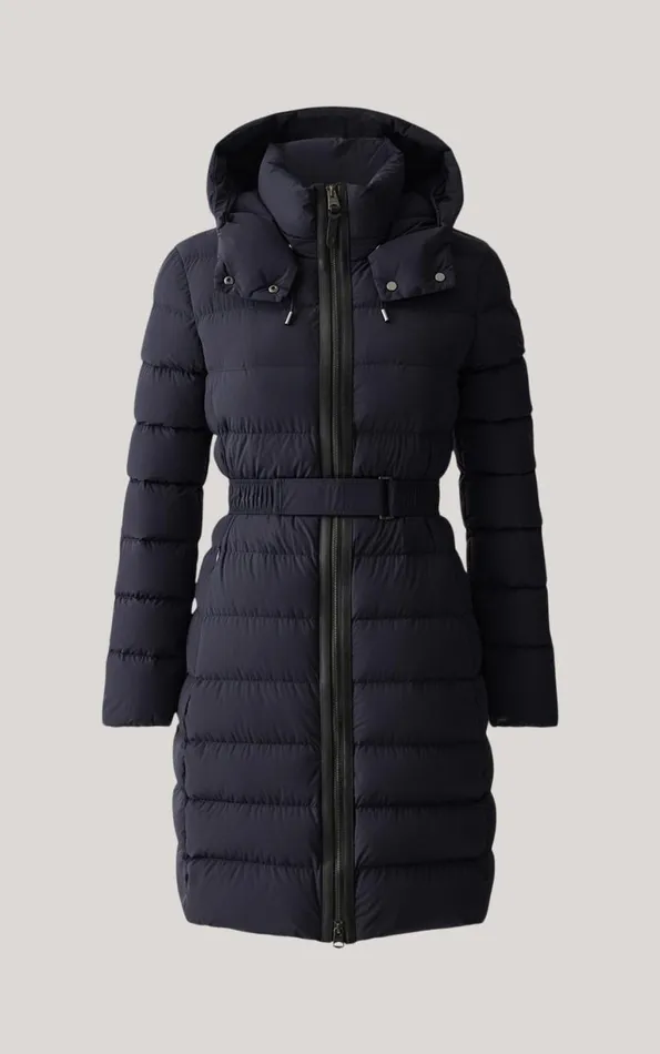 Puffers Women Mackage ASHLEY Stretch Light Down With Removable Hood Cream Puffers Women Mackage ASHLEY Stretch Light Down With Removable Hood Cream