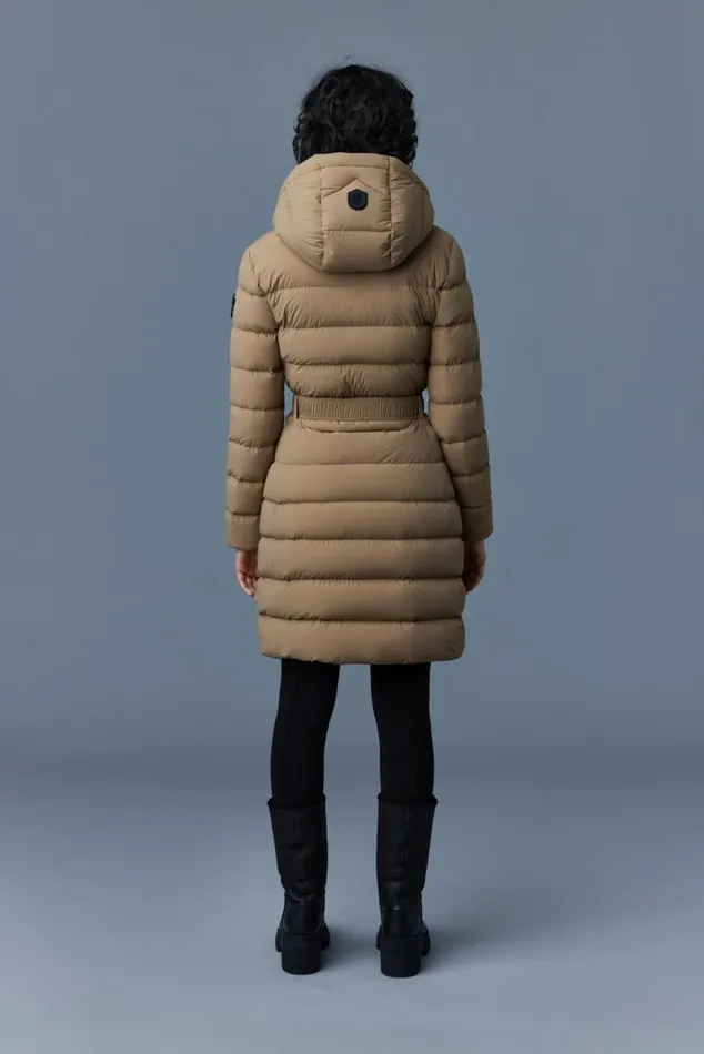 Puffers Women Mackage ASHLEY Stretch Light Down With Removable Hood Cream Puffers Women Mackage ASHLEY Stretch Light Down With Removable Hood Cream