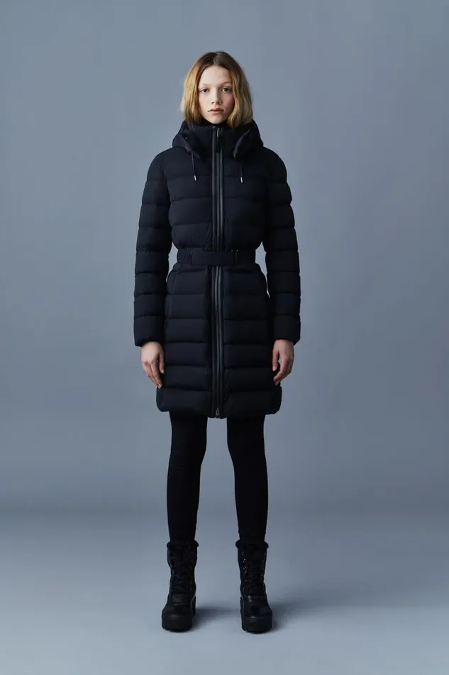 Puffers Women Mackage ASHLEY Stretch Light Down With Removable Hood Cream Puffers Women Mackage ASHLEY Stretch Light Down With Removable Hood Cream