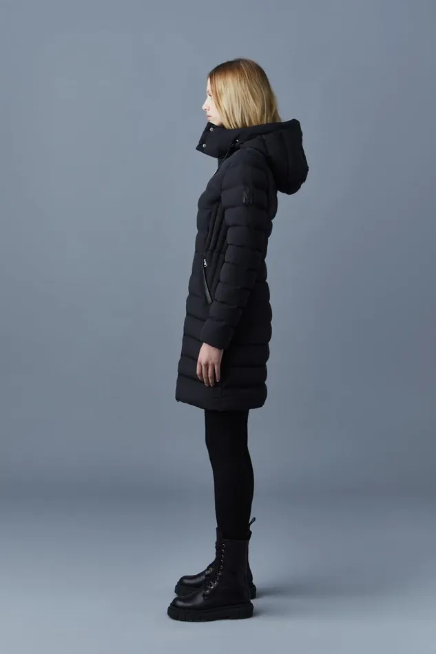 Puffers Women Mackage FARREN Agile360 Down Coat With Removable Hood Black Puffers Women Mackage FARREN Agile360 Down Coat With Removable Hood Black