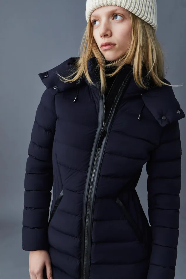 Puffers Women Mackage FARREN Agile360 Down Coat With Removable Hood Black Puffers Women Mackage FARREN Agile360 Down Coat With Removable Hood Black