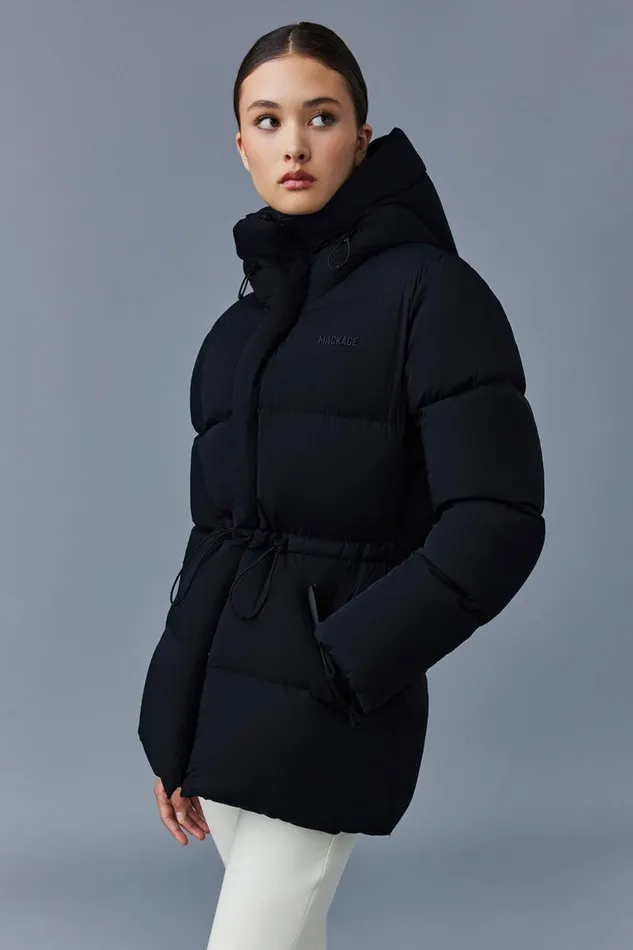 Puffers Women Mackage FREYACITY Stretch Light Down Jacket Black Puffers Women Mackage FREYACITY Stretch Light Down Jacket Black